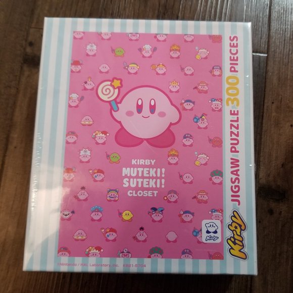 Nintendo Kirby Muteki Suteki Closet 300 piece Jigsaw Puzzle - Picture 1 of 6